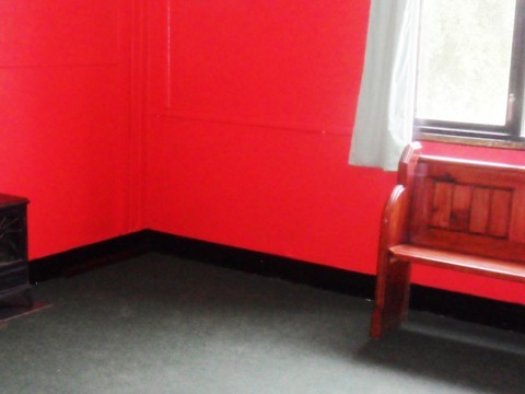 The separate room for leaders' sleeping or first aid