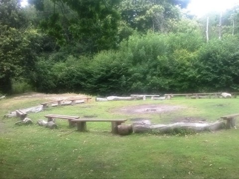 The campfire circle