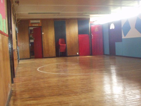 Inside the hall